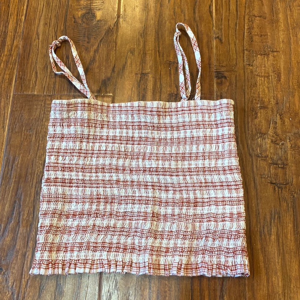 Forever 21 plaid tank top